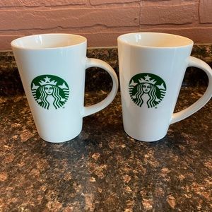 Starbucks 12 oz mug set